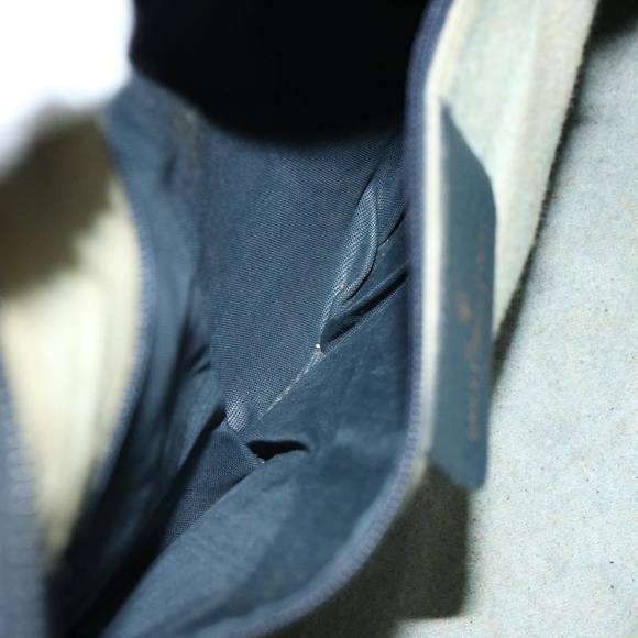 GUCCI GG Supreme Sherry Line Hand Bag PVC Navy Red 40 02 006 Auth 69897 - Picture 11 of 16